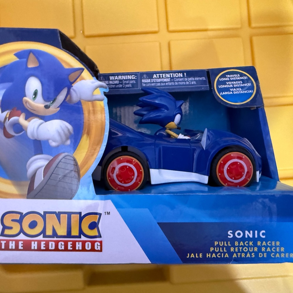 Sonic the Hedgehog Pull Back Racer